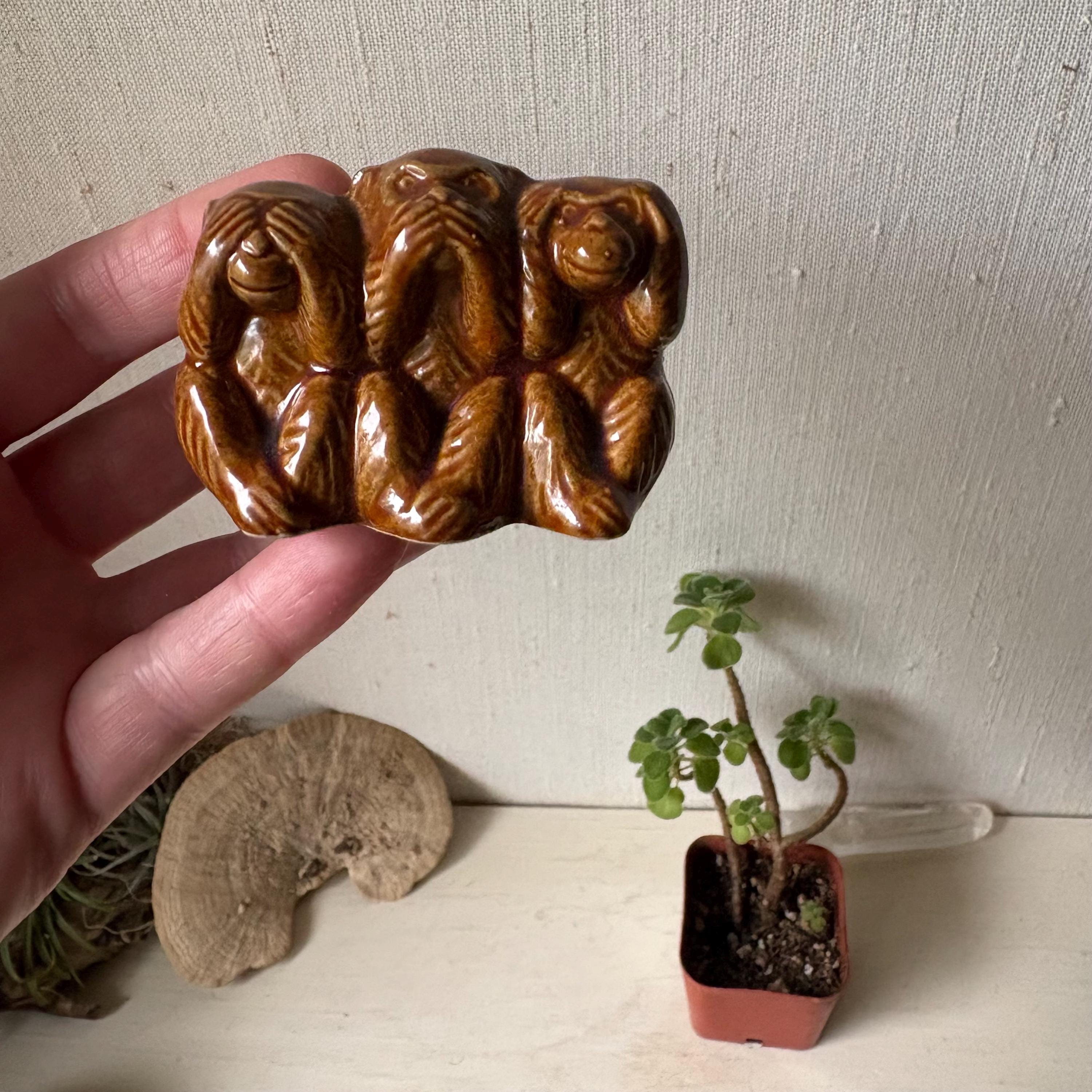 Vintage 3 Wise Monkeys - Etsy