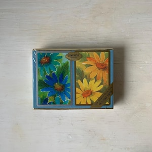 Vintage Sealed MCM Playing Cards - Mid Century Bird Houses or Flowers - Bridge Decks