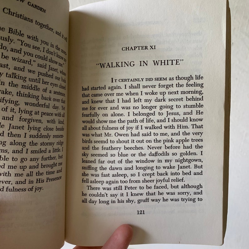 Vintage 60s YA Book Rainbow Garden by Patricia M St. John Etsy