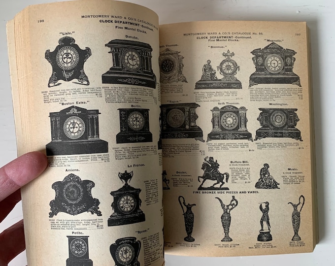 Vintage Montgomery Ward Catalog 18941895 70s Reprint Antique