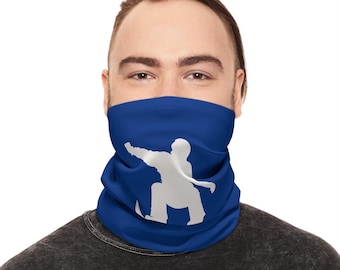 Snowboarding Neck Gaiter Fleece Winter Ski Maske mit Kordelzug