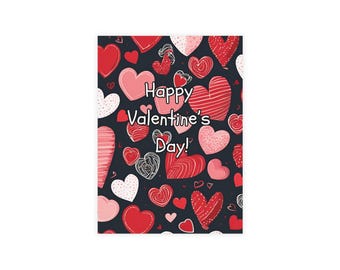 Valentine's Day Romantic Postcards Postcard Bundles | Heart Love Notes, Envelopes Included