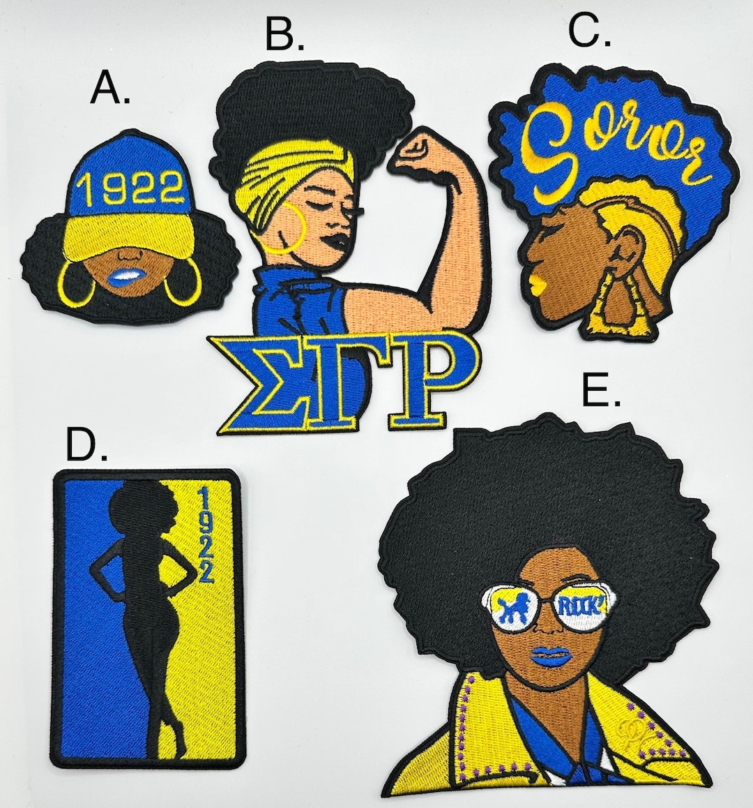 SGRHO Iron-on Patches Group 5 - Etsy