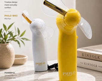 Ventilatore a LED a batteria Philo Affiliate