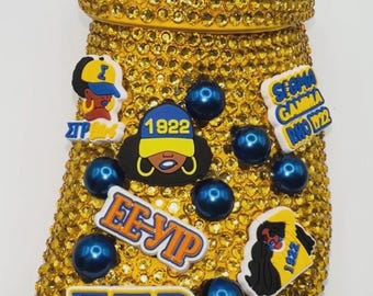 Sigma Gamma Rho rubberen klompschoenbedels