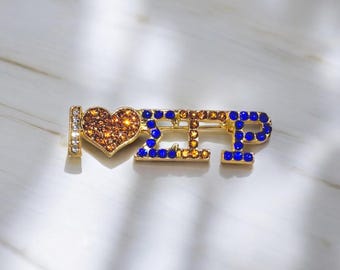 I Love Sigma Gamma Rho Brooch