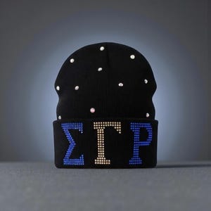 Sigma Gamma Rho Beanie - Etsy