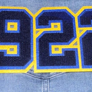 Sigma Gamma Rho 1922 Iron-on Sequin Patch