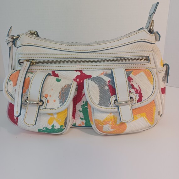 Dooney and bourke paint splatter sales