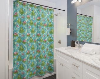 Frog Shower Curtain