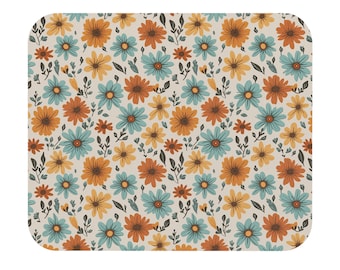 Flower Mouse Pad (Rectangle), Someone Who Loves Flowers