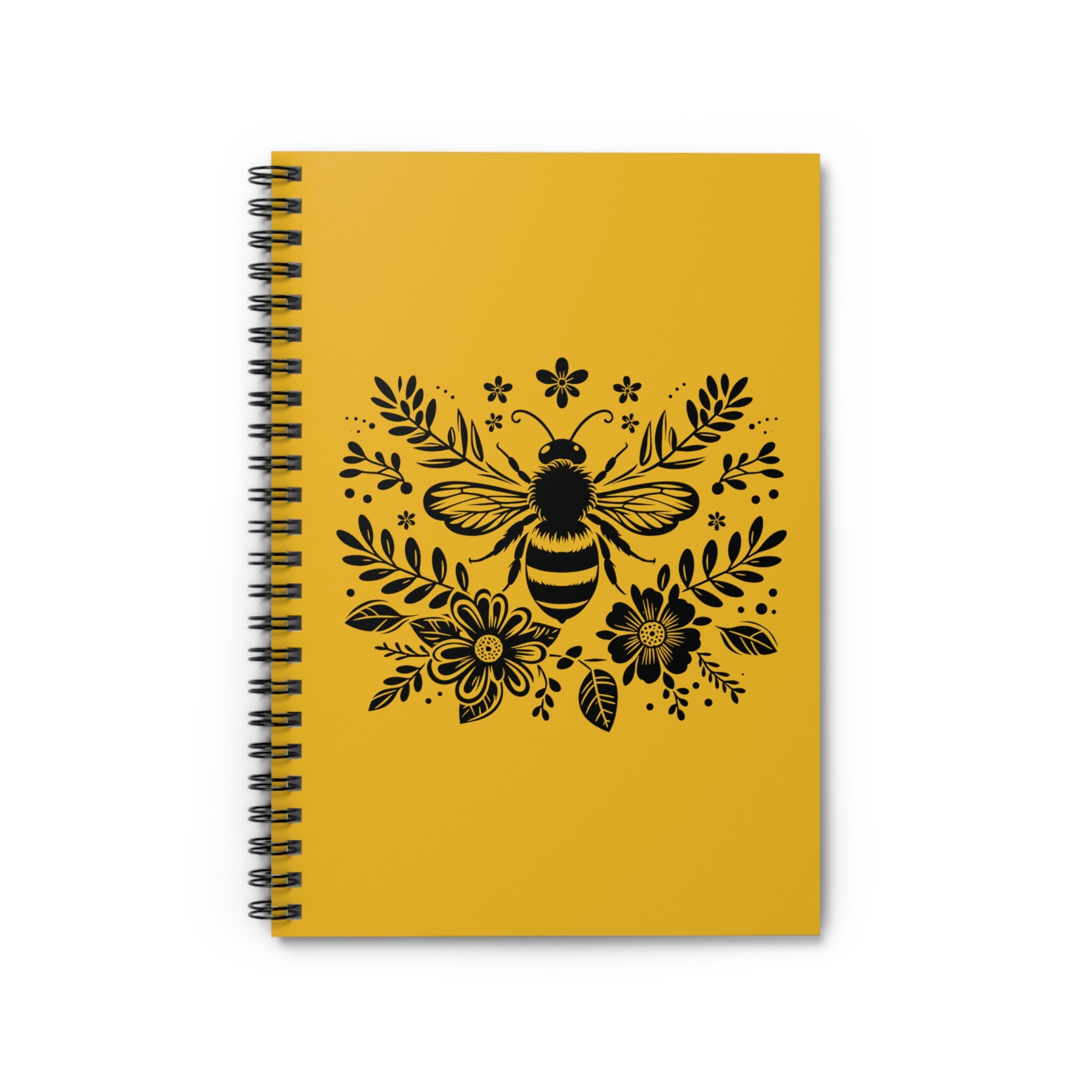 Bee Happy: Notebook - great gift for any bee lover. Cute and
