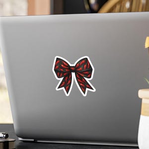 Black and Red Chili Pepper Sticker, Vinyl Decal Sticker, Spicy Red Hot Pepper Decal, Kitchen Decor, Laptop Decal, Water Bottle Sticker
