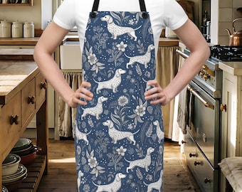 Dachshund Apron, Weenie Dog Gift