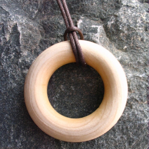 Simple Wooden Nursing Necklace