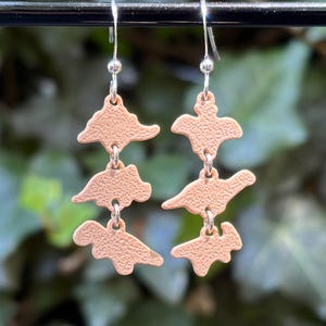 Dino nugget earrings