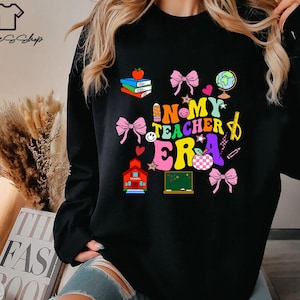 Camiseta &quot;En mi época de maestro&quot;, camiseta de regreso a clases, camiseta del primer día de clases, camiseta de maestro, camiseta para niños, regalo para maestro, camiseta de primer grado