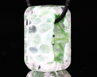 BEREAVEMENT BLOCK #5 Pet ashes in necklace pendant