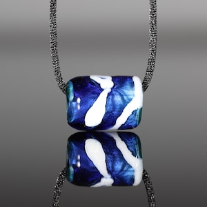 Pet Cremation Ash Bead: Handblown Borosilicate Glass Memorial Keepsake