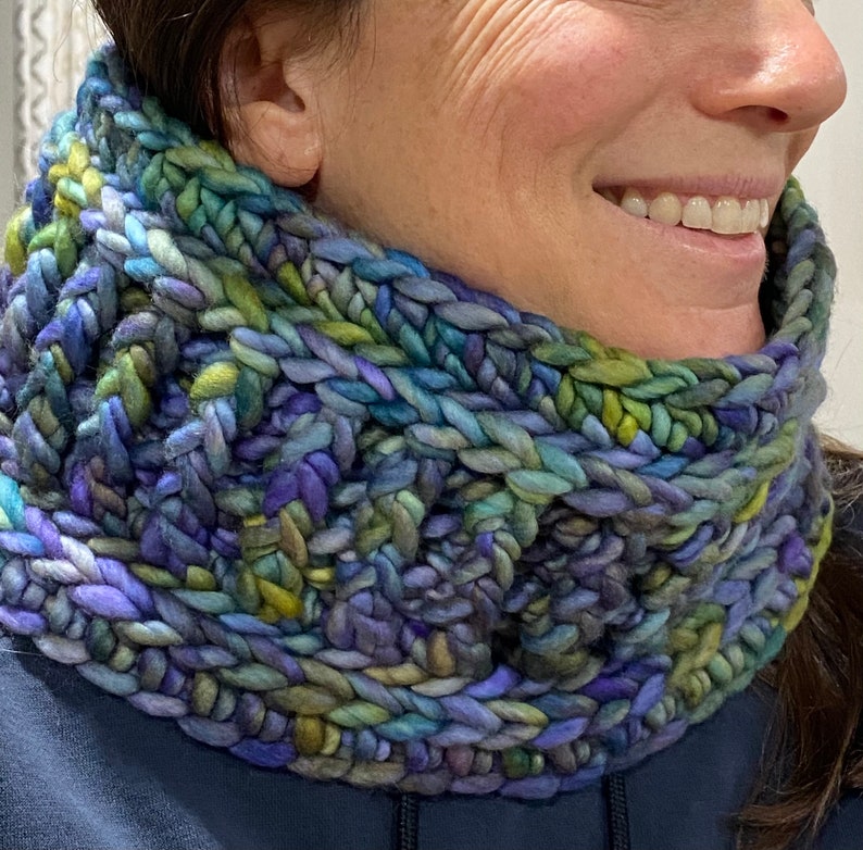 Braided Cowl Pattern CROCHET PATTERN PDF Download Cowl Etsy