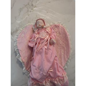 Porcelain Sleeping Baby Doll - Etsy