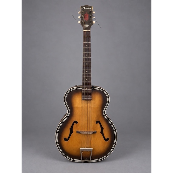 Vintage 1969 Harmony H1213 Acoustic Guitar Made in USA Project Repair