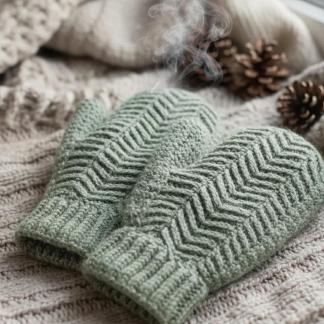 39 Crochet Mittens with Ornaments, Fingerless Mitts, and Baby Sets 11 Beginner Friendly Chunky Mittens Crochet
