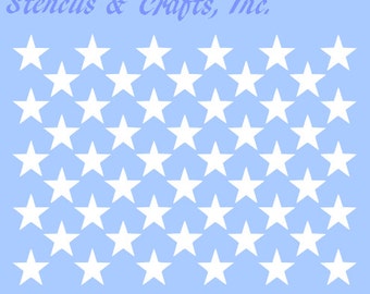 1 star stencil 50 stars american patriotic etsy