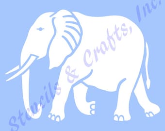 ELEPHANT STENCIL, Safari Stencil, Animal Pattern