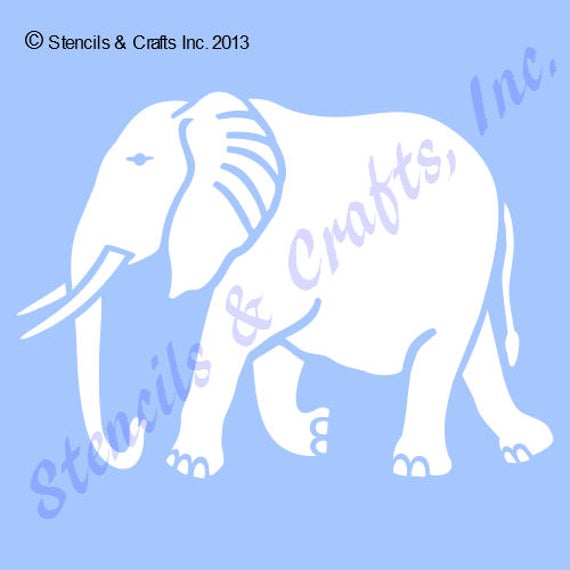 ELEPHANT STENCIL Safari Stencil Animal Pattern - Etsy Denmark ELEPHANT STENCIL Safari Stencil Animal Pattern - Etsy Denmark