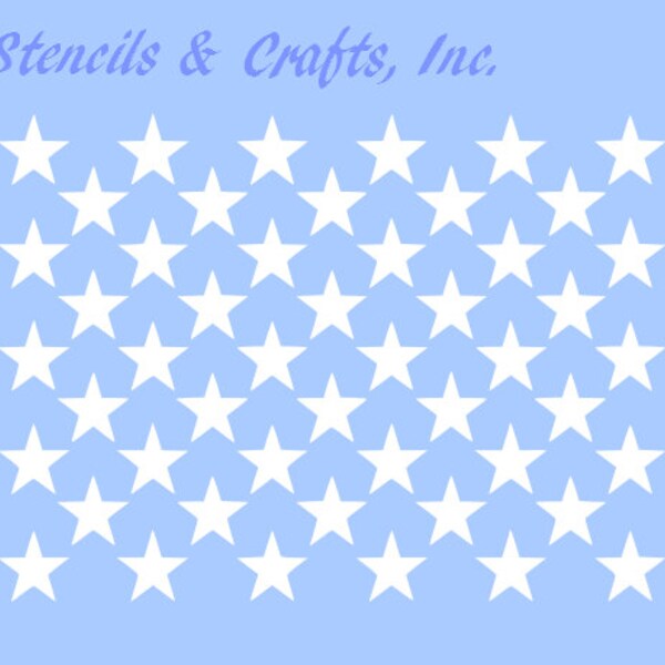 Star Stencil for Flag Etsy