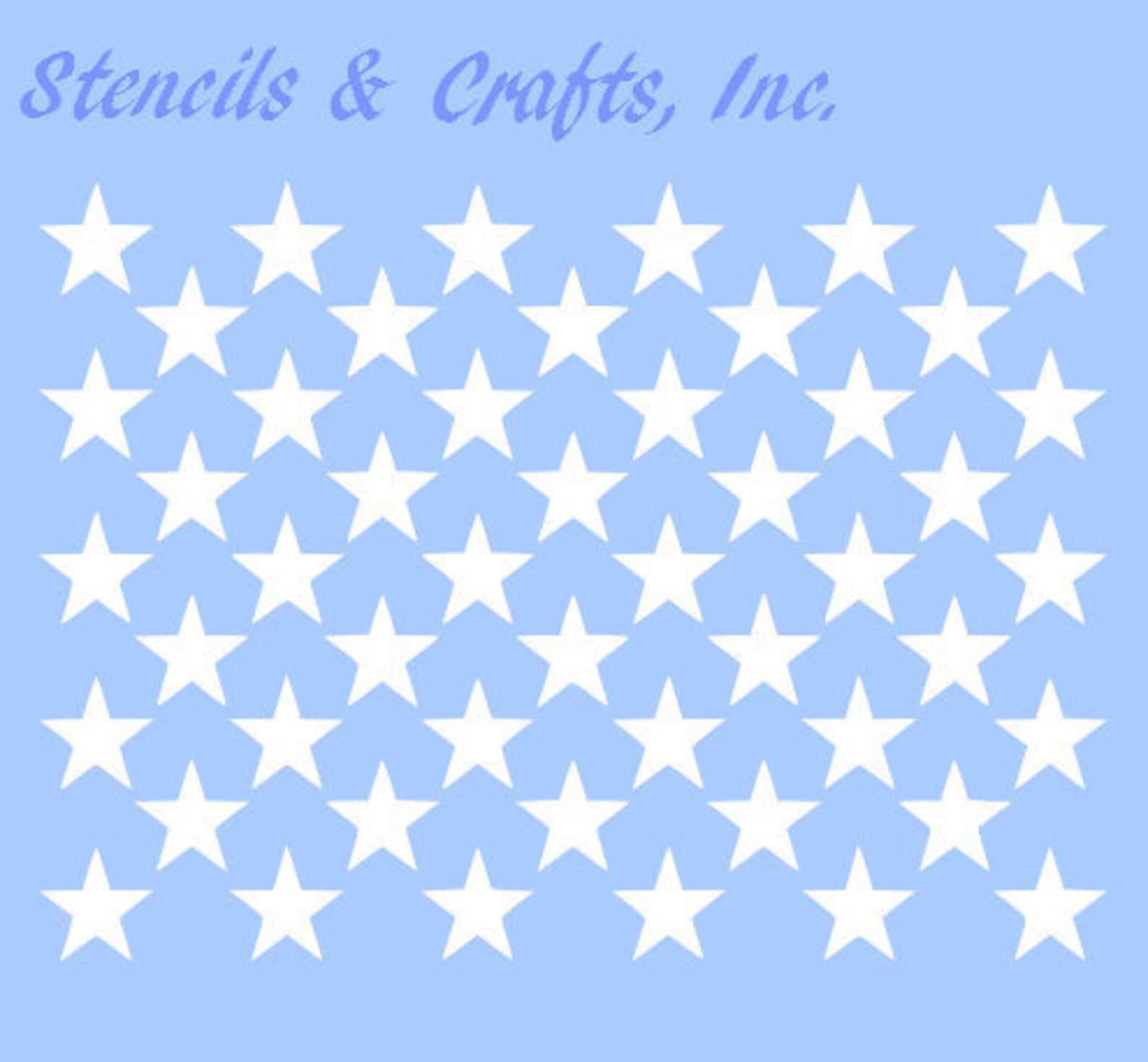 50-stars-stencil-patriotic-template-0-85-star-etsy