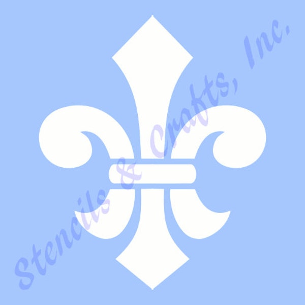 2"- 4 1/2" FLEUR DE LIS Stencil, Fleur De Lis Template, Craft Stencil