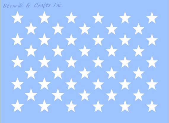 STAR STENCIL MANY STARS CELESTIAL STENCILS TEMPLATE TEMPLATES