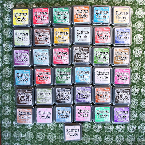 Doctor in de filosofie Temerity staal TIM HOLTZ DISTRESS Oxide Ink Pads 35 Colors to Choose From - Etsy