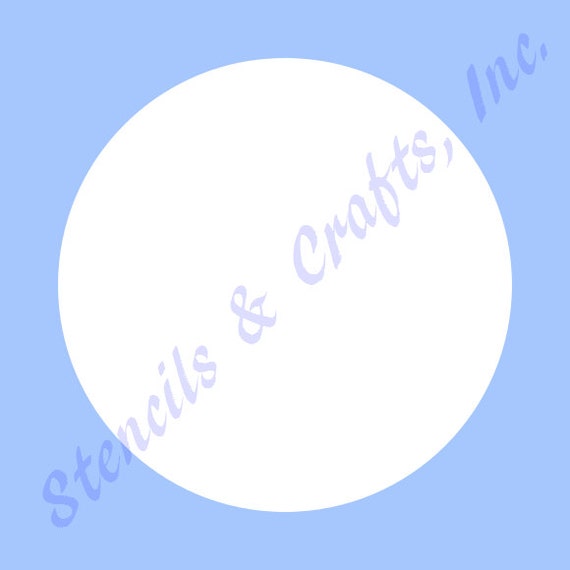 Geometric Stencils For Craft Semi Circle Pattern Stencil Reusable Template  6x6