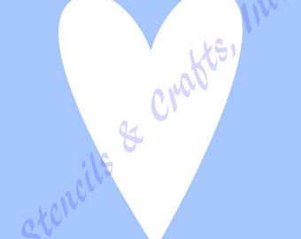 3" HEARTS STENCIL, Valentines Template, Love Pattern