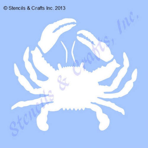 CRAB STENCIL Many Sizes Patrón de animal marino Plantilla | Etsy España