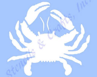 5" CRAB STENCIL TEMPLATE, Sea Animal Pattern