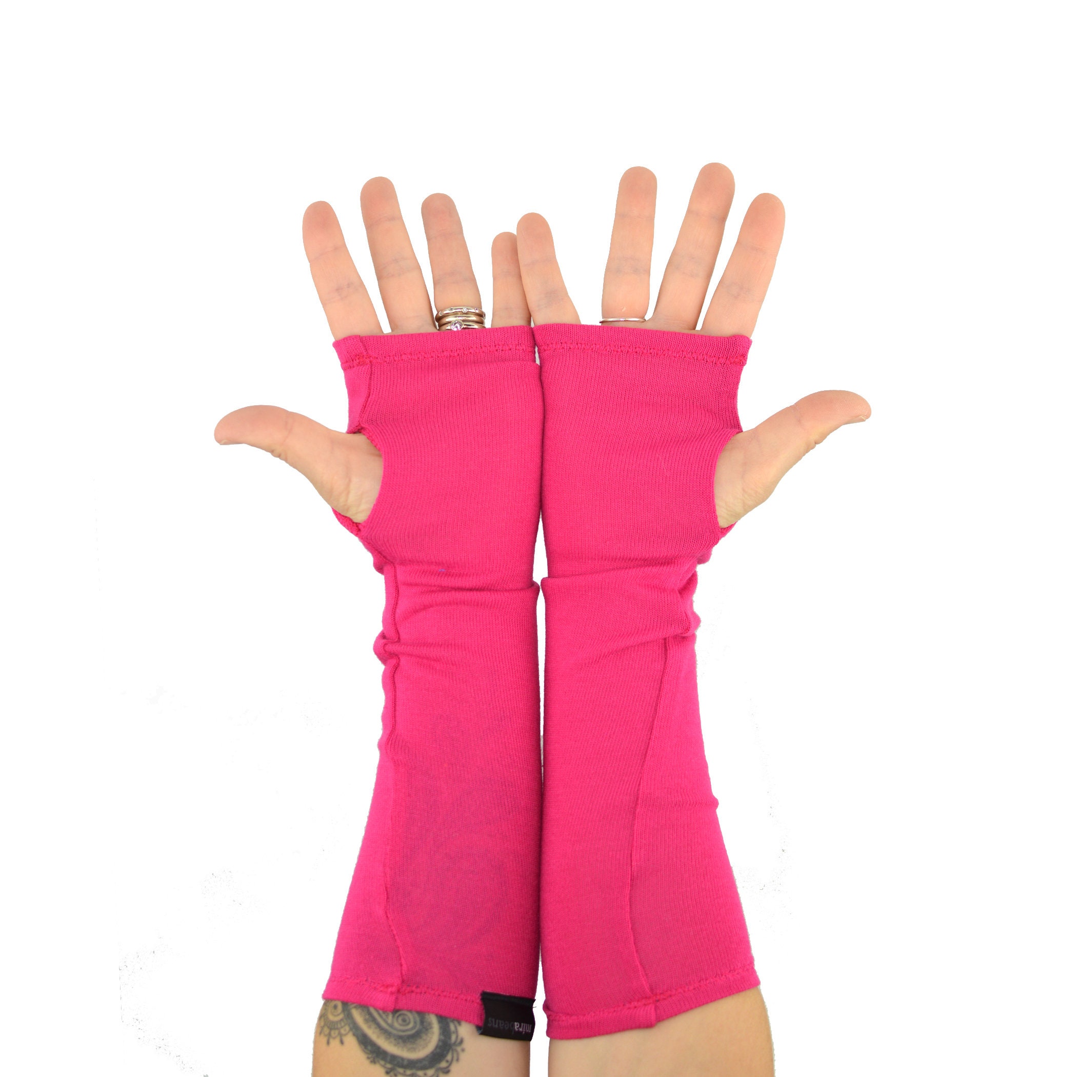 TODAYFUL（トゥデイフル）の「seamless mitten arm warmers