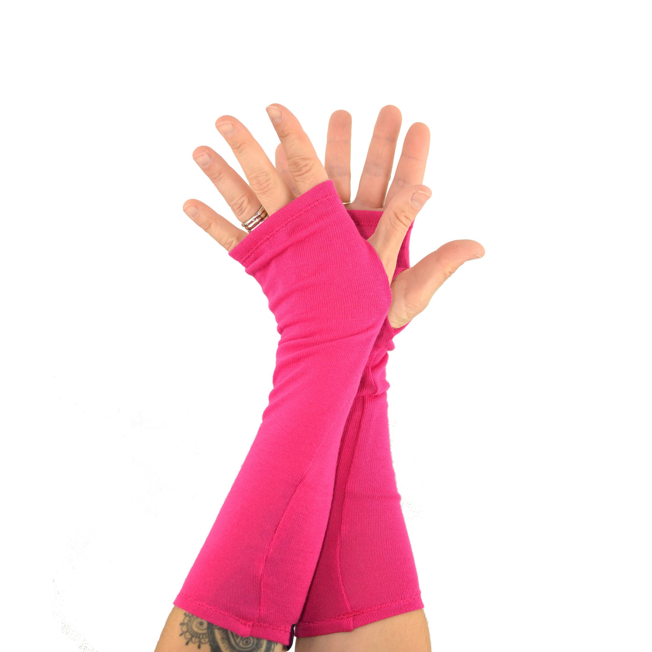 Arm Warmers in Hot Pink - Fingerless Mitts - Etsy Arm Warmers in Hot Pink - Fingerless Mitts - Etsy