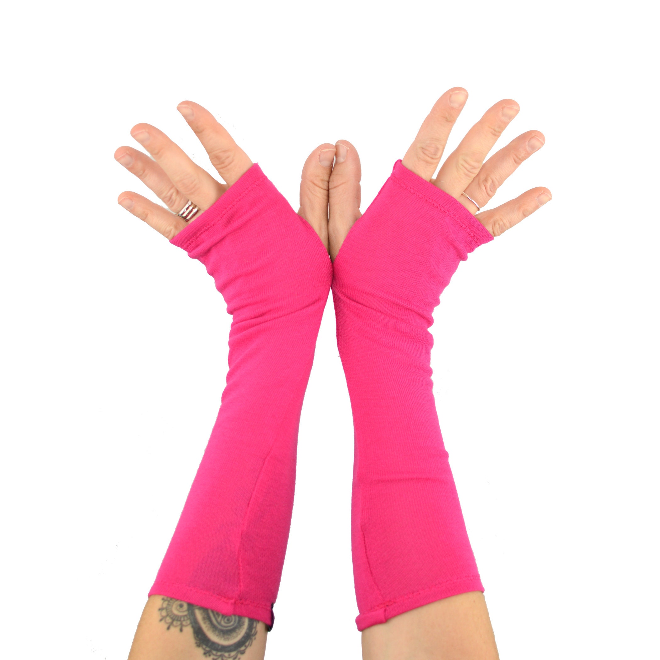 アームカバー・アームウォーマー MIKAGE SHIN Arm Warmer Hot Pink アームカバー・アームウォーマー MIKAGE SHIN Arm Warmer Hot Pink