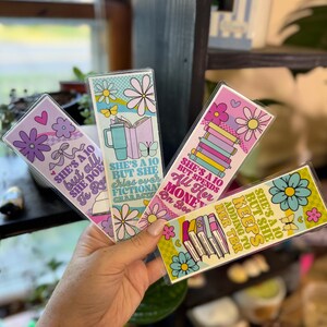She’s a 10 but | Cute, Floral & Bookish | Book-themed | Physical Bookmark | Book Accessory | Book gift for friend, wife, love