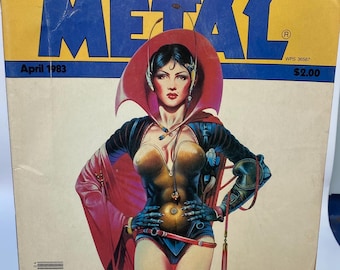 Heavy Metal Magazine April 1983 Vol. VII No. 1