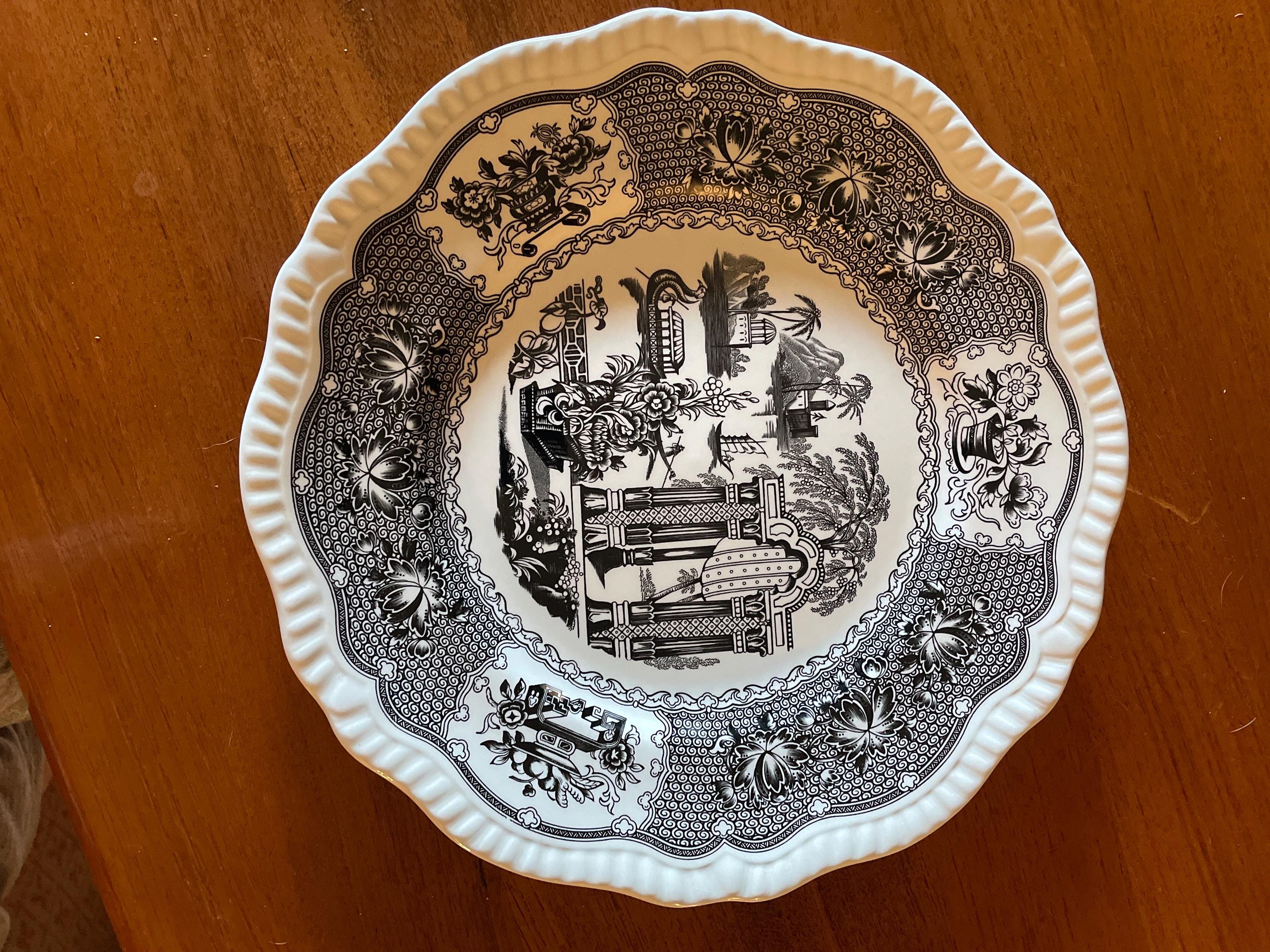 アンティーク1805-1830年　Spode　シノワズリ プレート【s0218】 Spode 1830 - Etsy