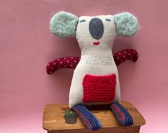 DIY Schnittmuster Koala Softie Digital Download Australisches Tier