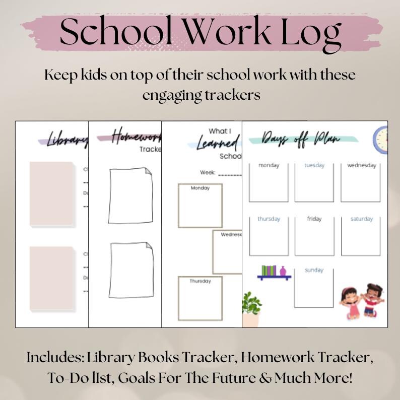 Kids Journal Printable and Digital, My First Journal PDF for iPad Goodnotes, Notability, Fun ...