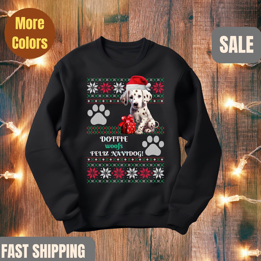 Custom Dog Sweatshirt Custom Pet Christmas Ugly Sweater Custom Dog Christmas Sweater Dog Mom Sweater Ugly Christmas Sweater Dog Dad Gift Onlytee