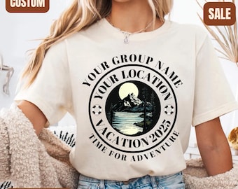 Lake Vacation Shirts, Lake Trip Shirt for Family, Custom Lake Trip Shirt, Lake Camping Group Shirts,Lake Shirt,Custom Family Vacation Shirts