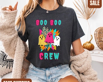 The Boo Boo Crew Shirts, Halloween Shirts, Kids Halloween Shirts, Halloween Party Shirts, Family Matching Shirts, Ghost Shirt, Group Tees